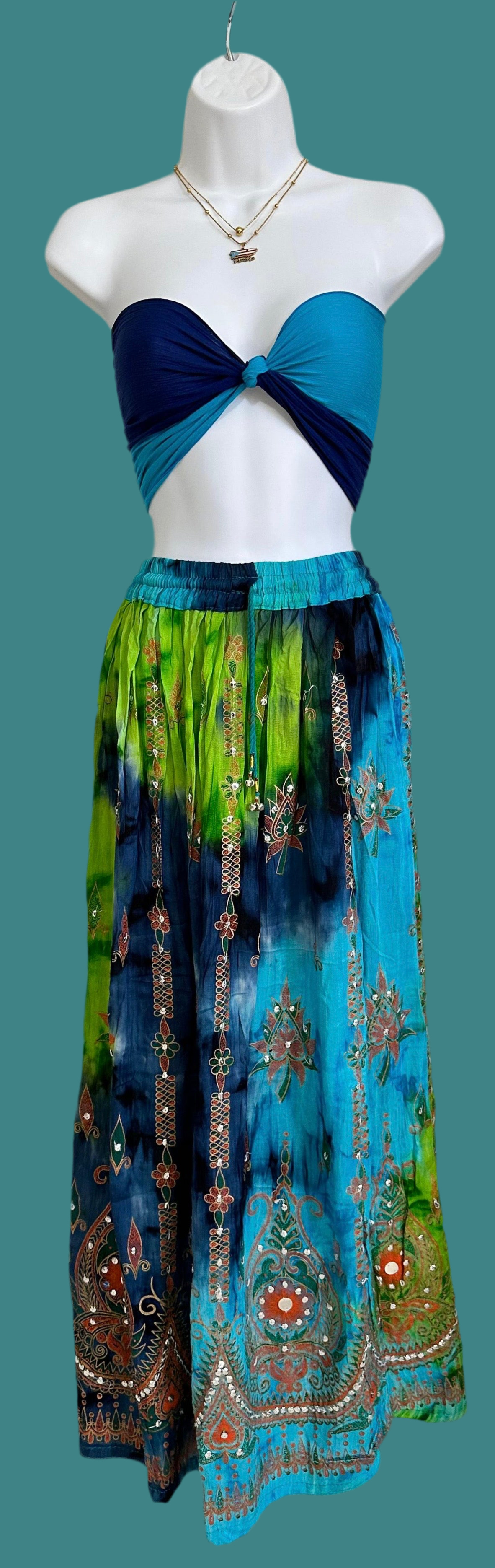 Falda India (O/S) Multicolor