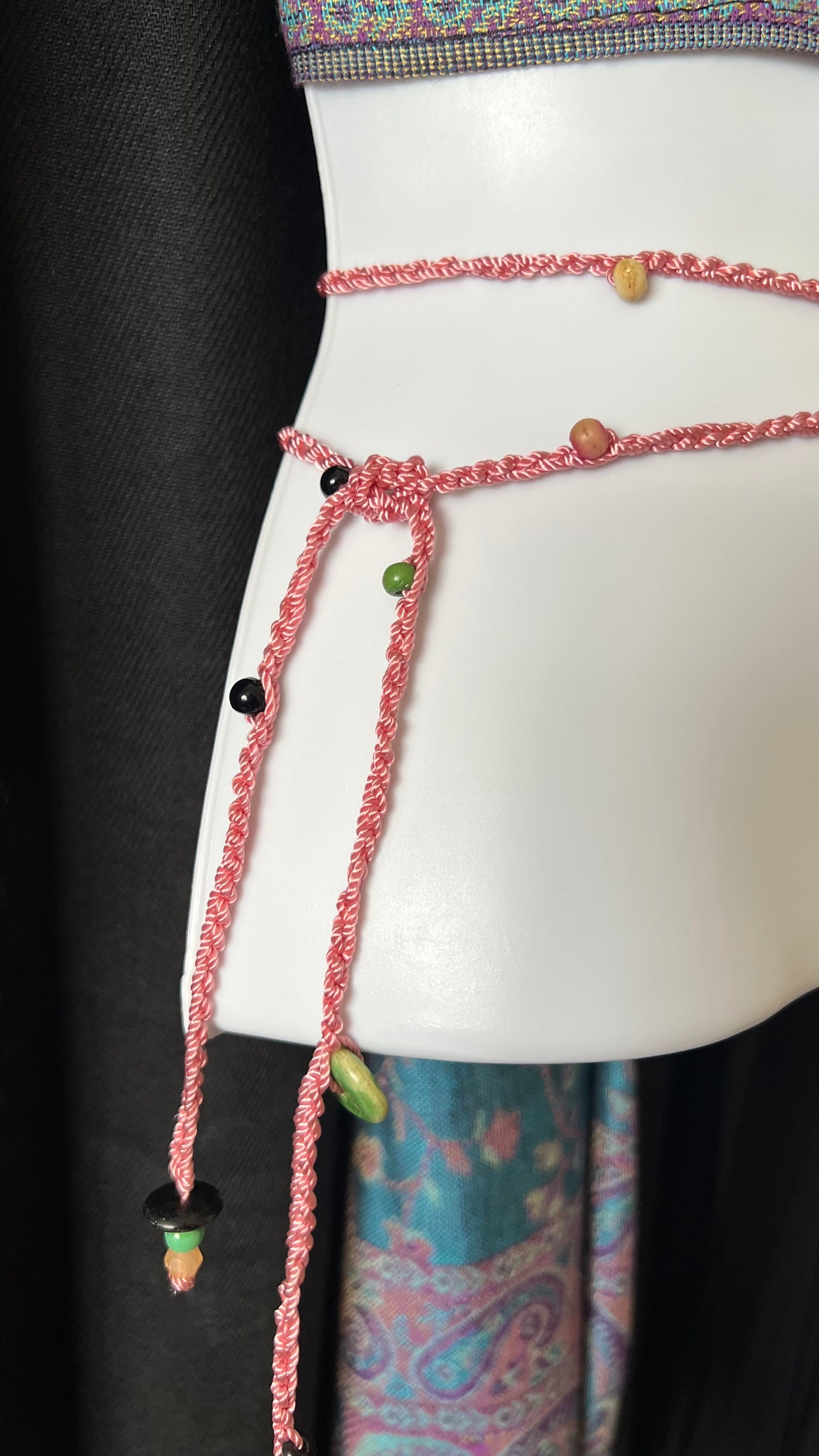 Accesorio para cintura y/o cadera rosa pálido one size