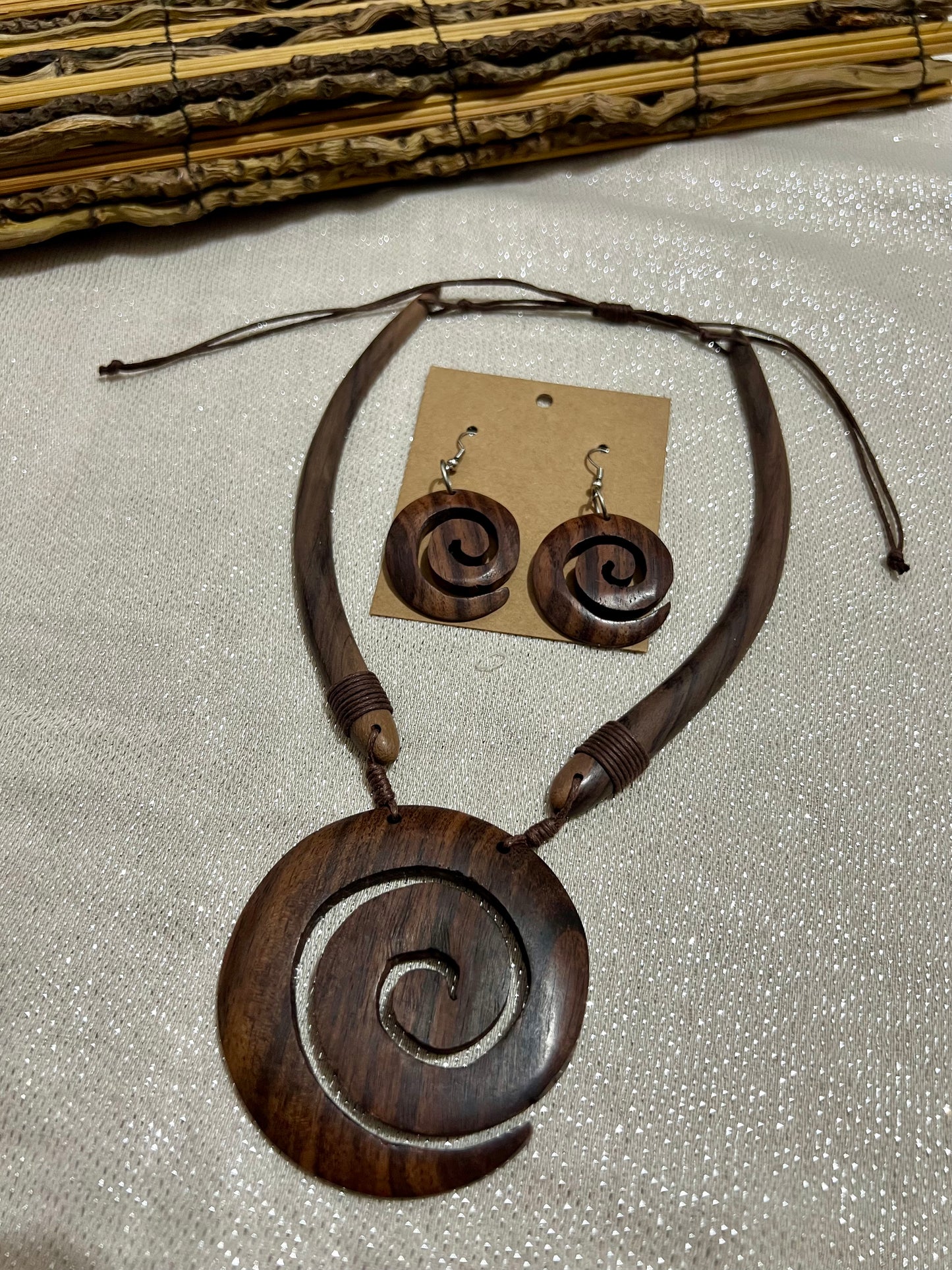 Set - espiral de madera