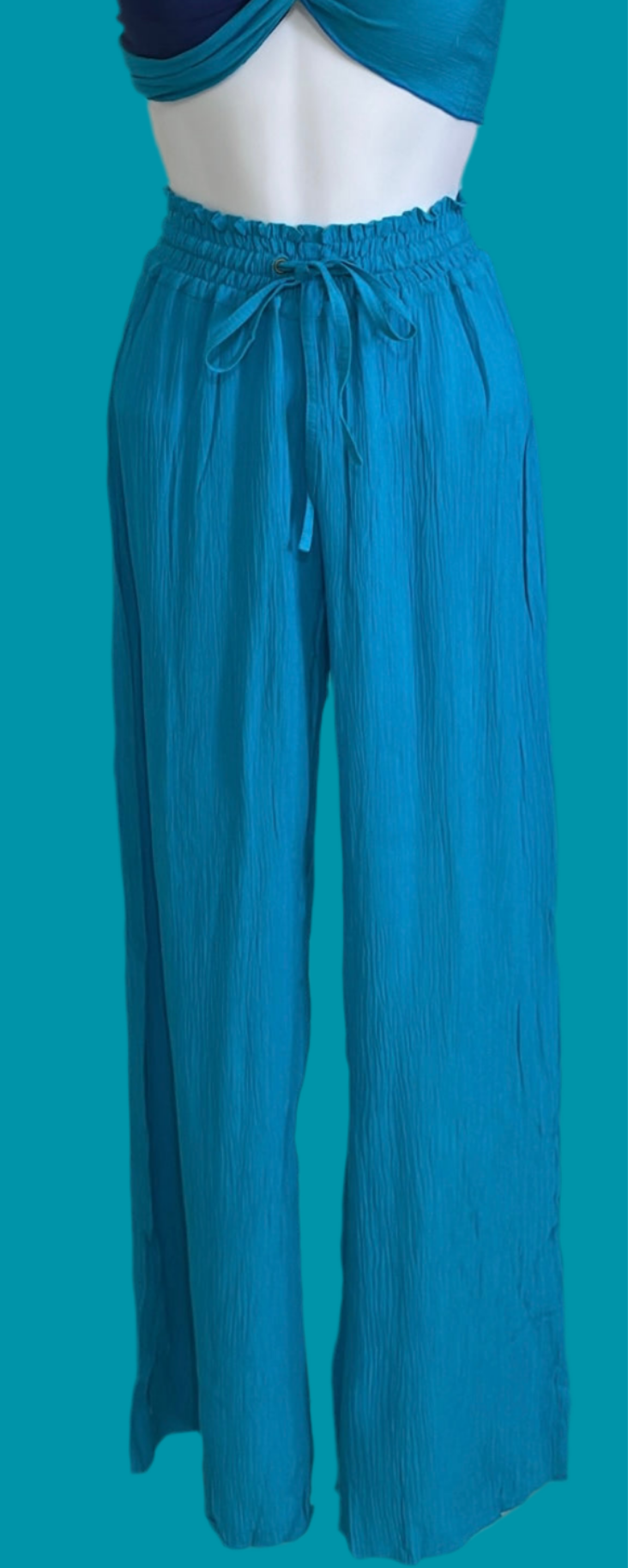 Inny Pant (S/M) Turquesa corre pequeño (XS/S)