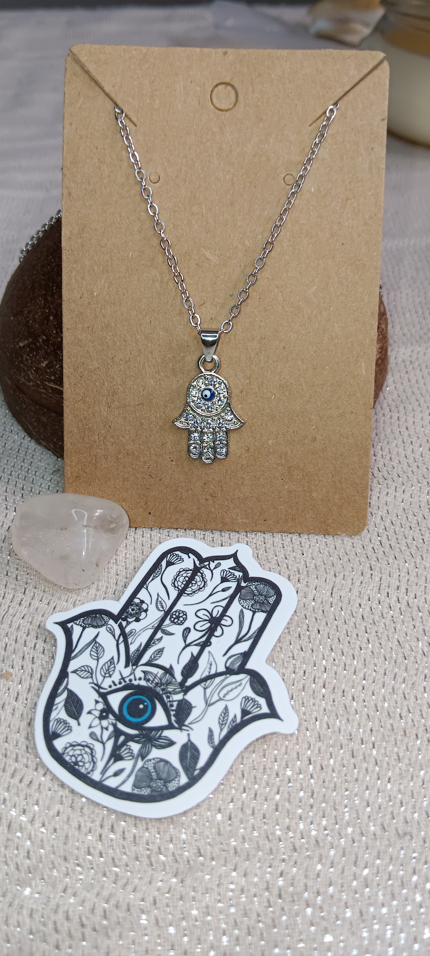 Collar mano de Fátima