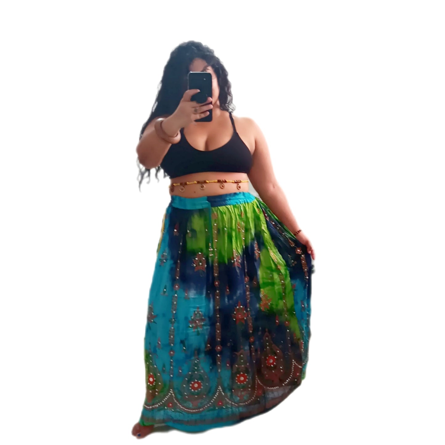 Falda India (O/S) Multicolor