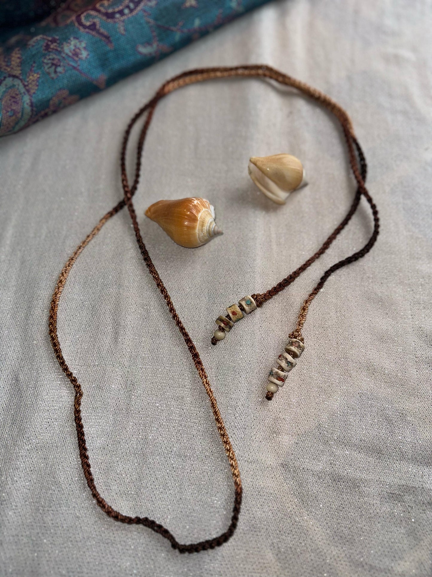 Accesorio para la cintura y/o caderas de Hueso Marrón One size