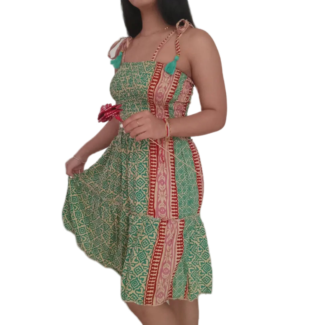 India Verah short dress (O/S)