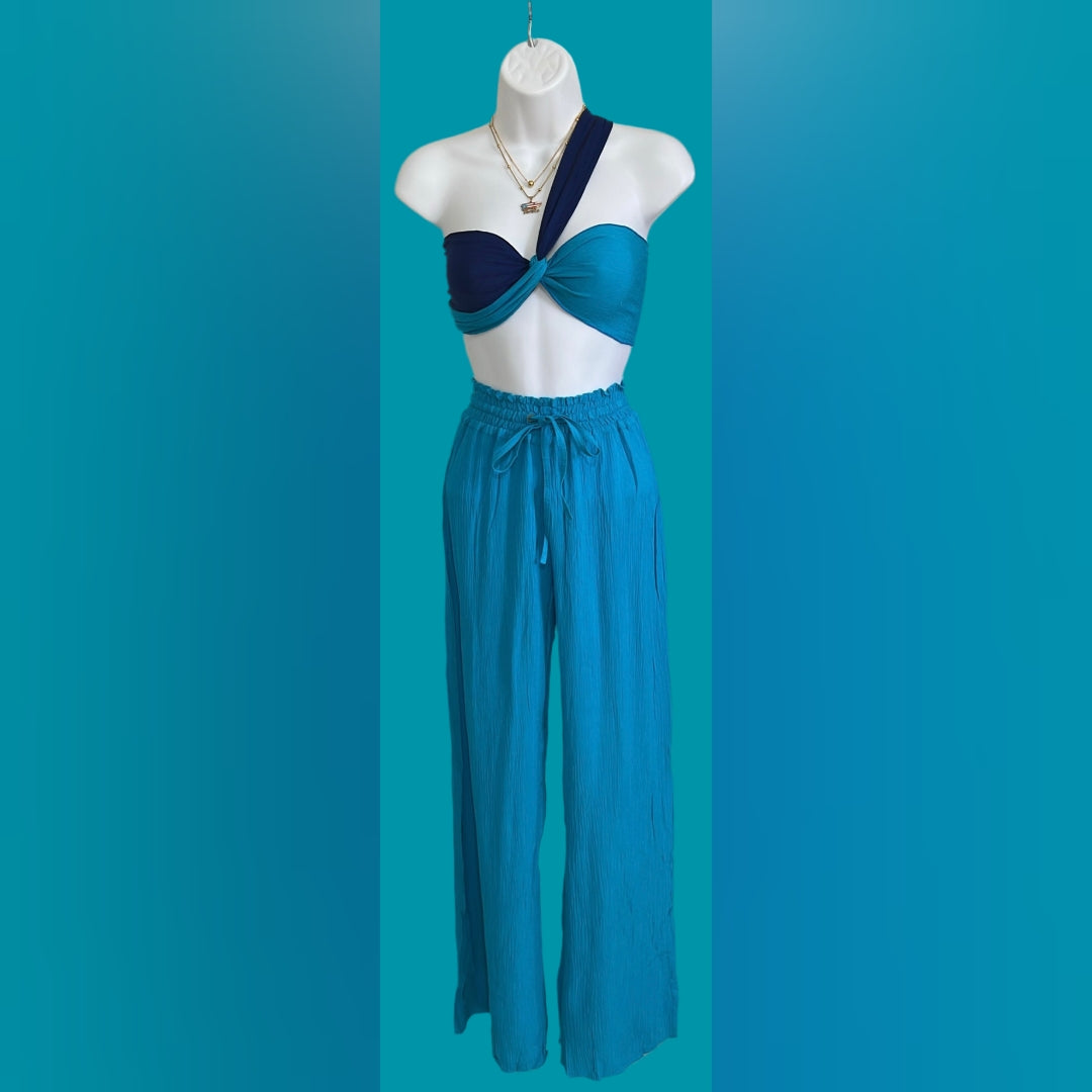 Inny Pant (S/M) Turquesa corre pequeño (XS/S)