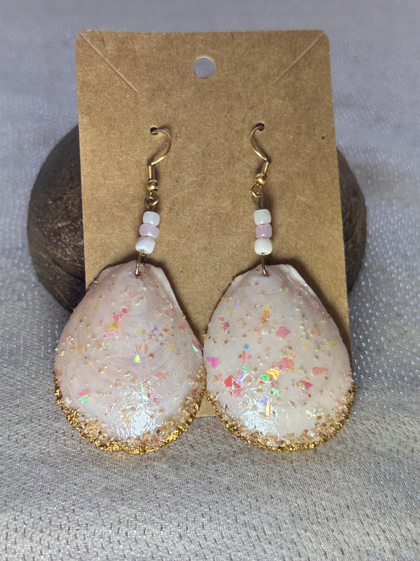 Aretes de Caracoles (Hecho a Mano)