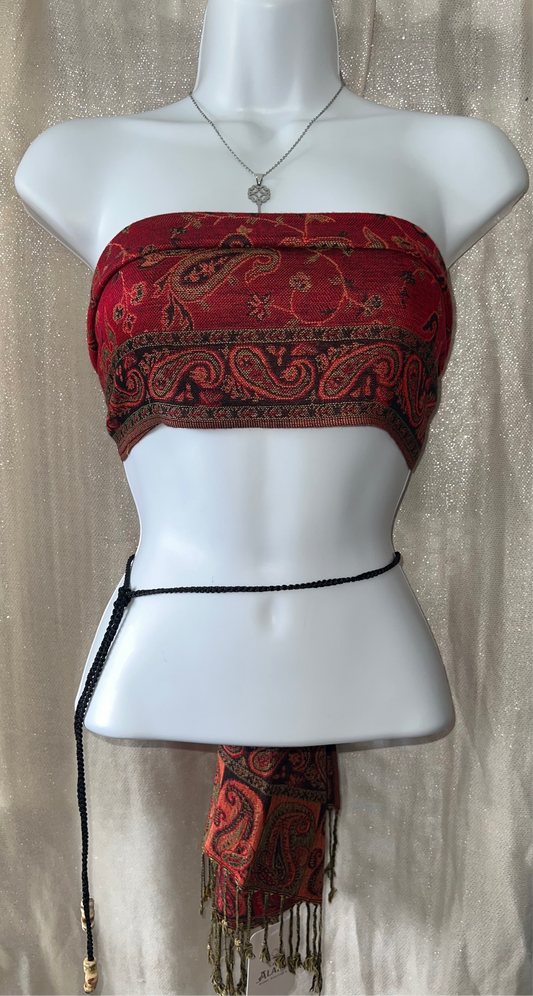 Accesorio para cintura y/o caderas - negro y hueso O/S