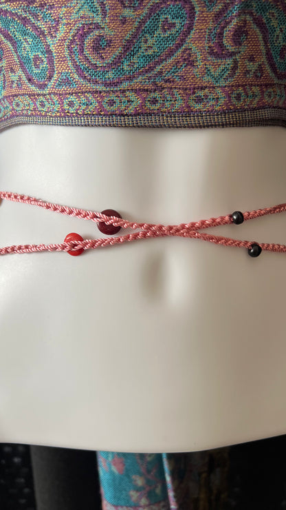 Accesorio para cintura y/o cadera rosa pálido one size
