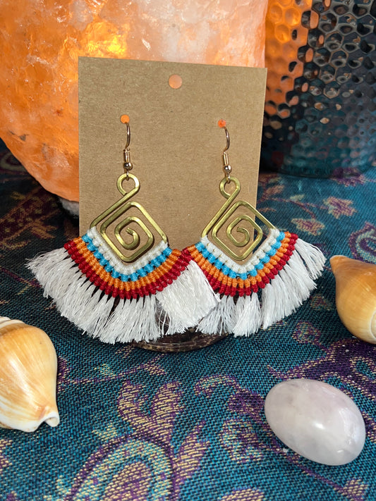 Aretes de hilo