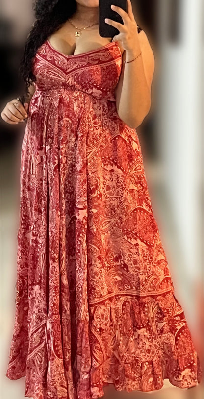 Maga Dress - red