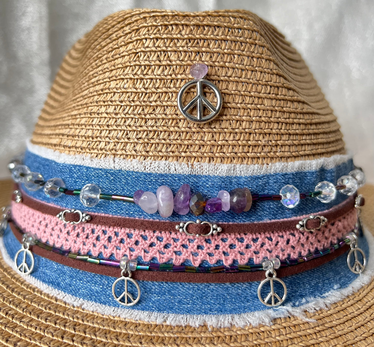 Peace and Love Hat