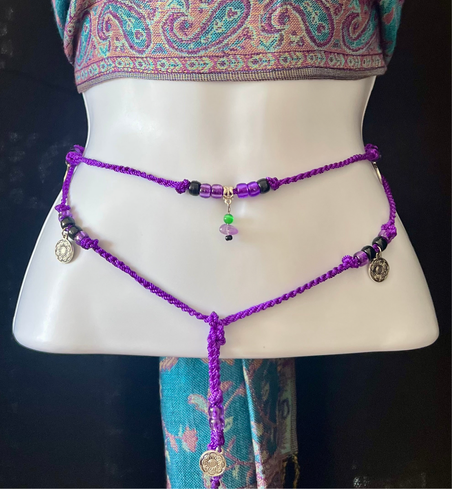 Accesorio para cintura y/o caderas violeta size L/XL