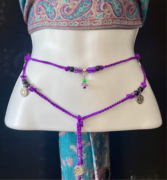 Accesorio para cintura y/o caderas violeta size L/XL