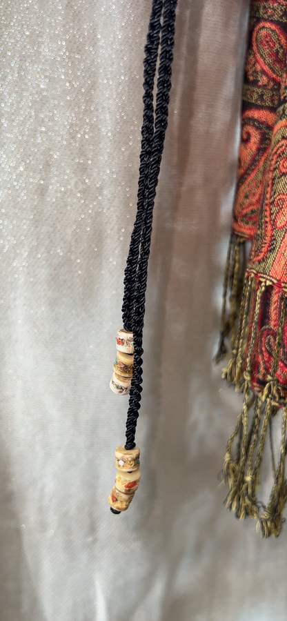 Accesorio para cintura y/o caderas - negro y hueso O/S