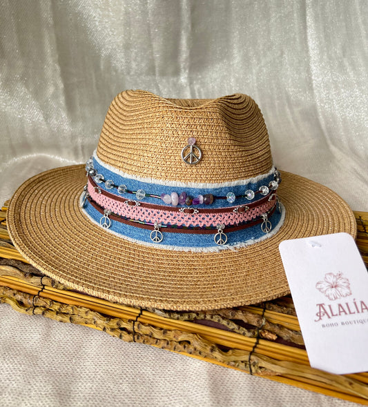 Peace and Love Hat