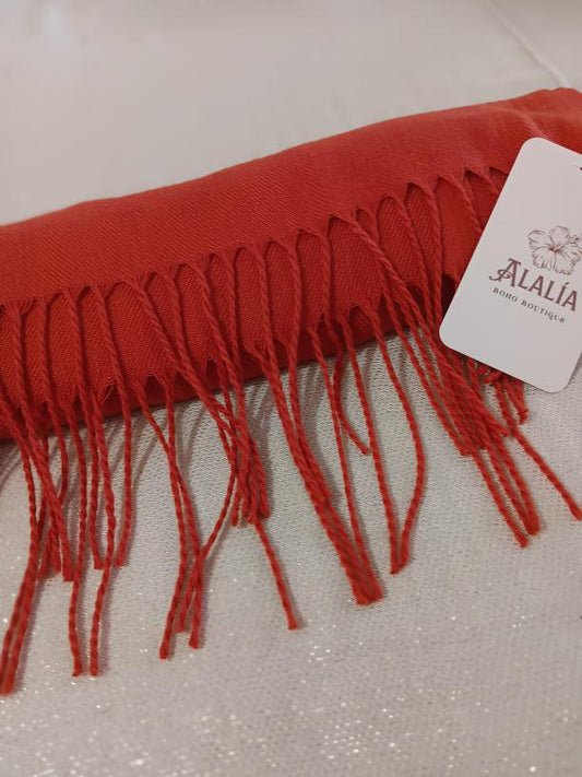 Pashmina - anaranjado