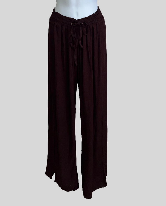 Inny Pant Marrón (S/M) corre pequeño (XS/S)