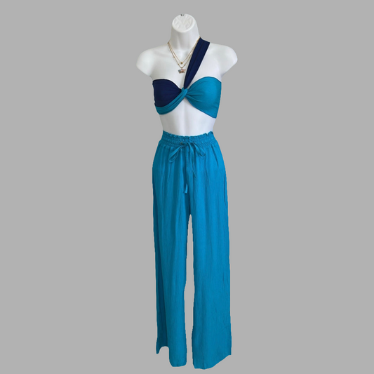 Inny Pant (S/M) Turquesa corre pequeño (XS/S)