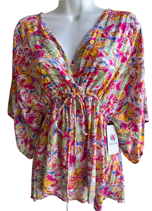 Blusa florida One size