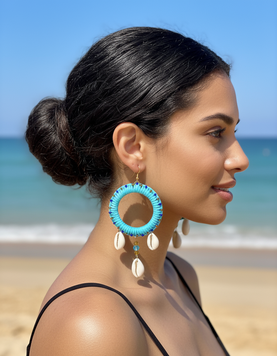 Aretes De Mar (Hecho a Mano)