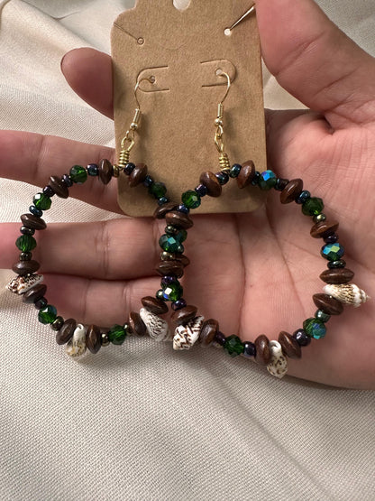 Aretes Brillos del océano