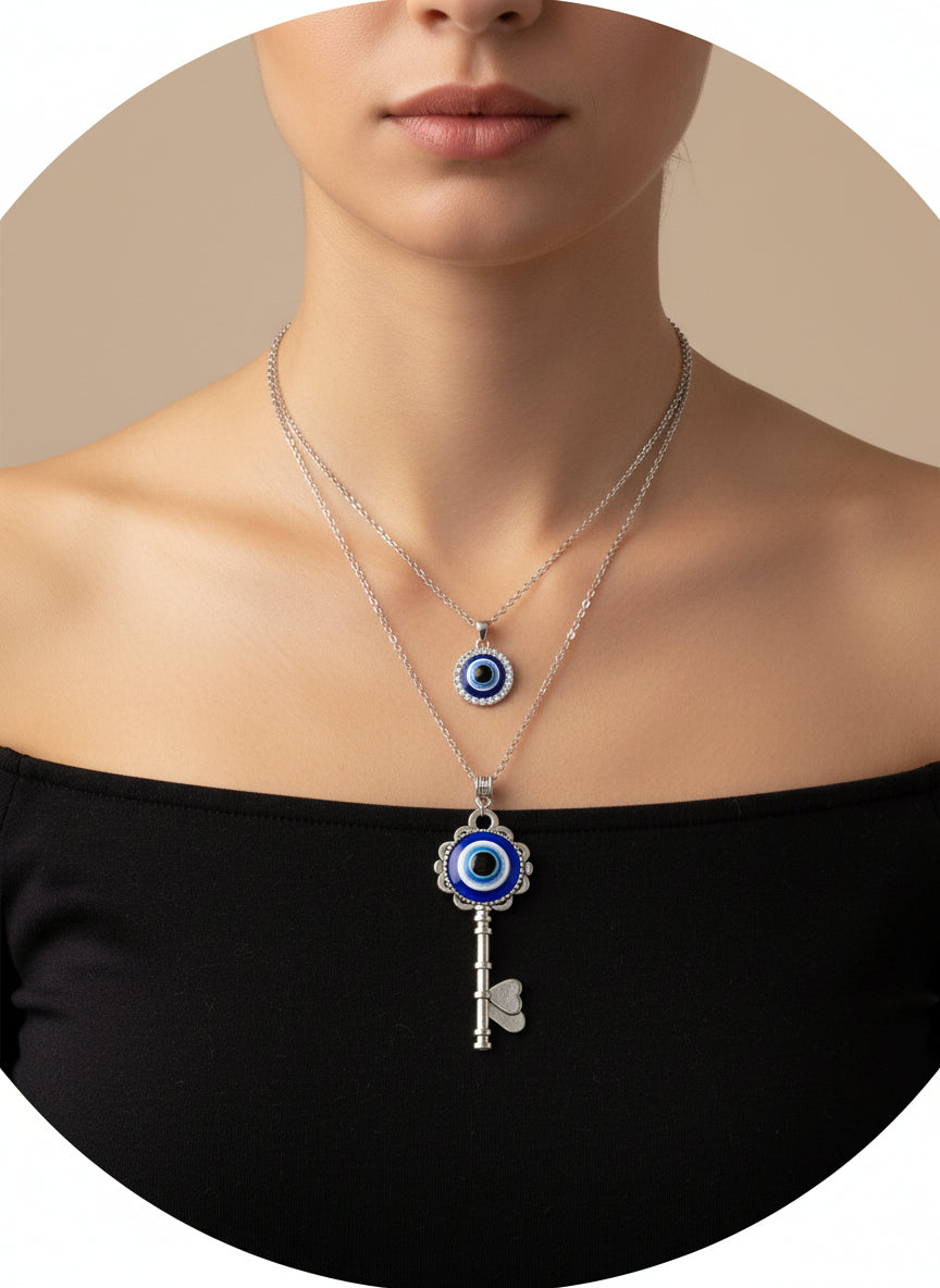 Collar 2 en 1 Llave Ojo Turco