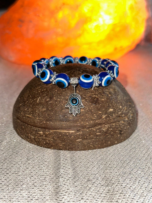 Pulseras de ojos y mano de Fátima
