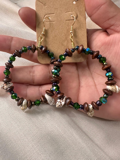 Aretes Brillos del océano