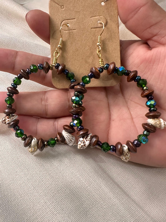 Aretes Brillos del océano