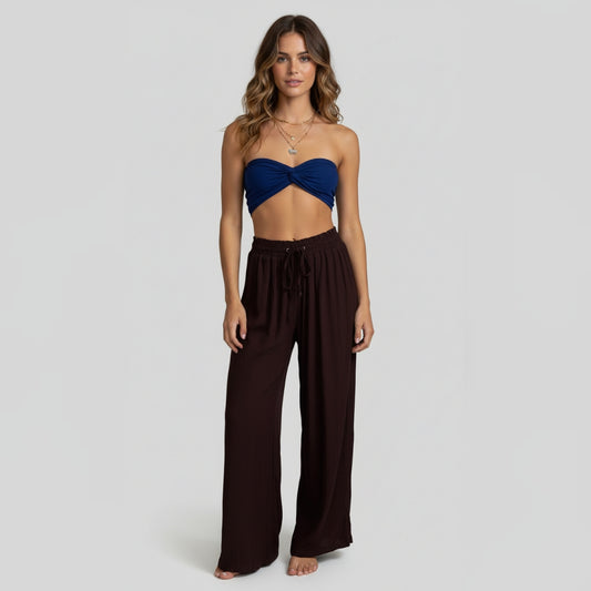 Inny Pant Marrón (S/M) corre pequeño (XS/S)