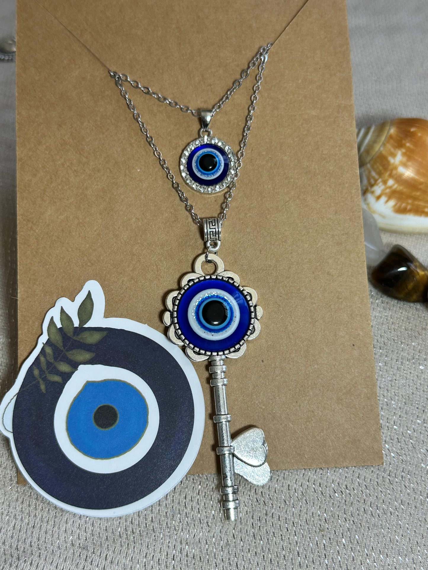 Collar 2 en 1 Llave Ojo Turco