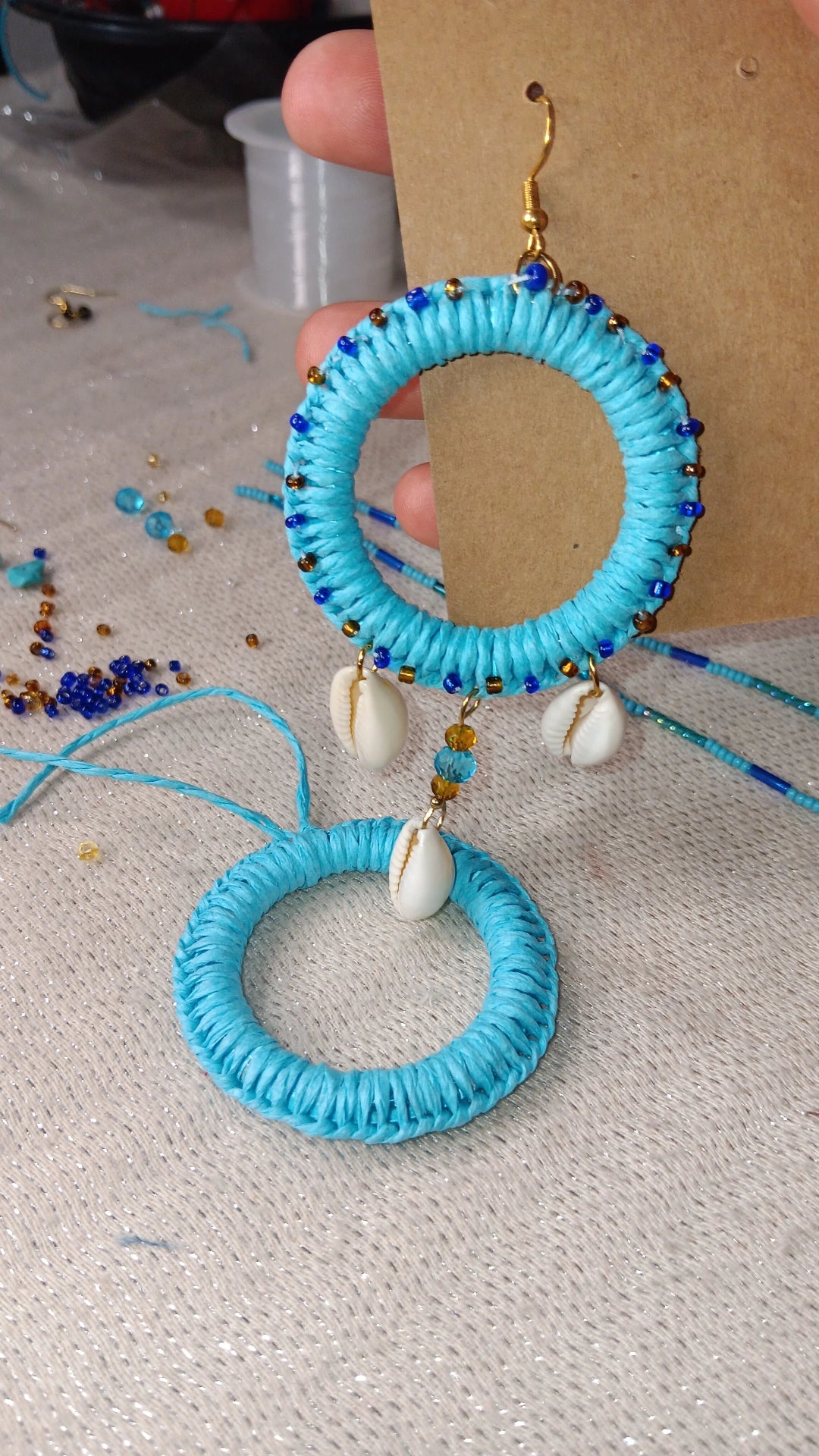 Aretes De Mar (Hecho a Mano)