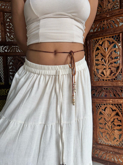 Accesorio para la cintura y/o caderas de Hueso Marrón One size