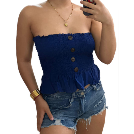 Blusa Onna Azul Marino(O/S)