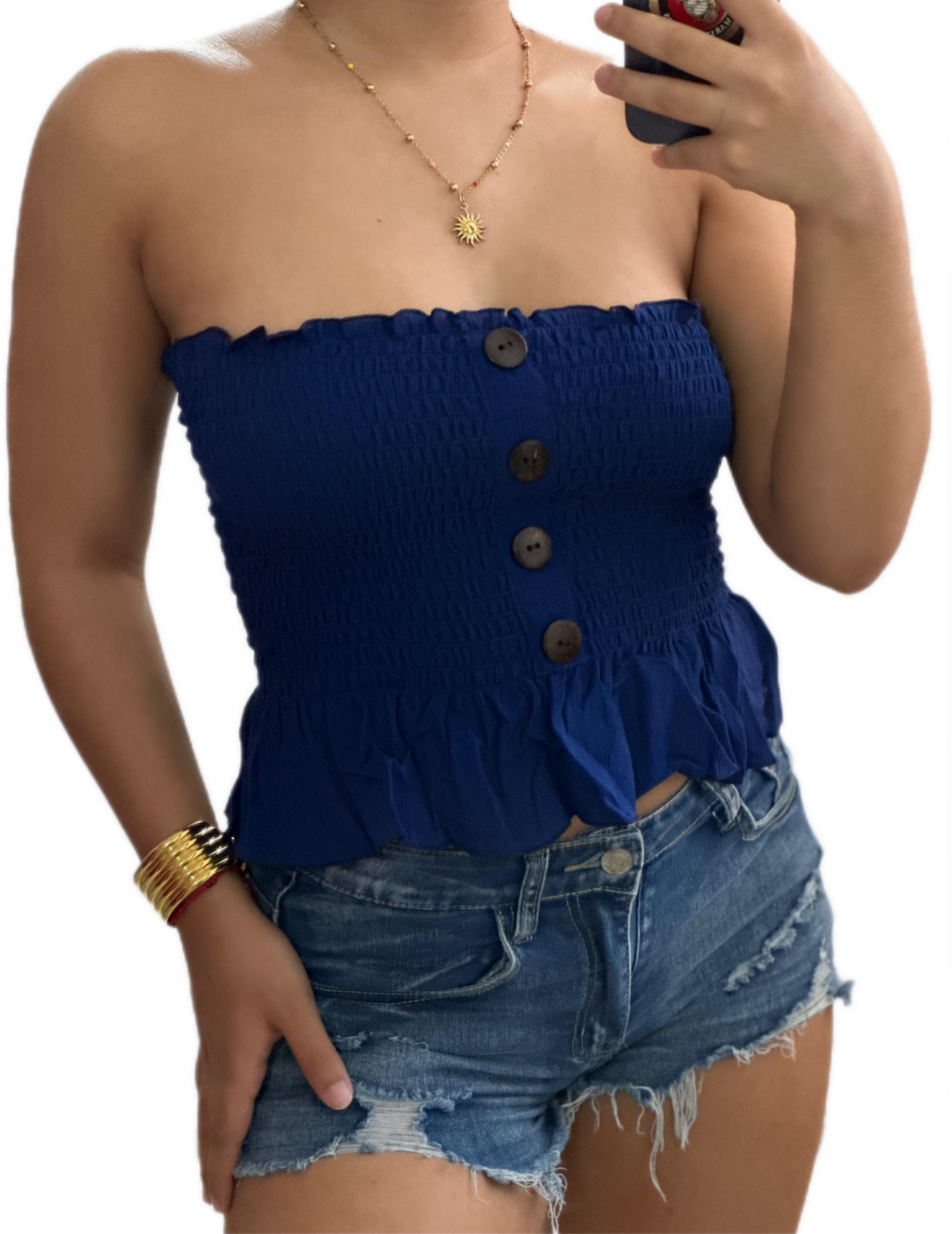 Blusa Onna Azul Marino(O/S)
