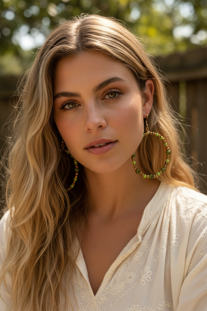 Aretes Ojo de gato 3