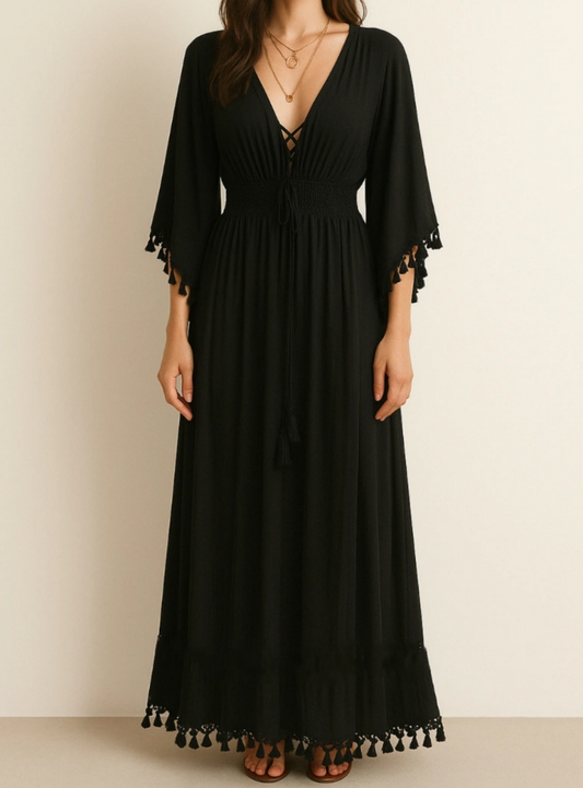 Maggie Maxi Dress (O/S)✨️